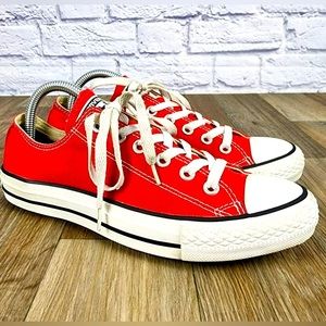 Converse All Star Oxford Bright Red Sneakers Unisex Size (M7/W9)